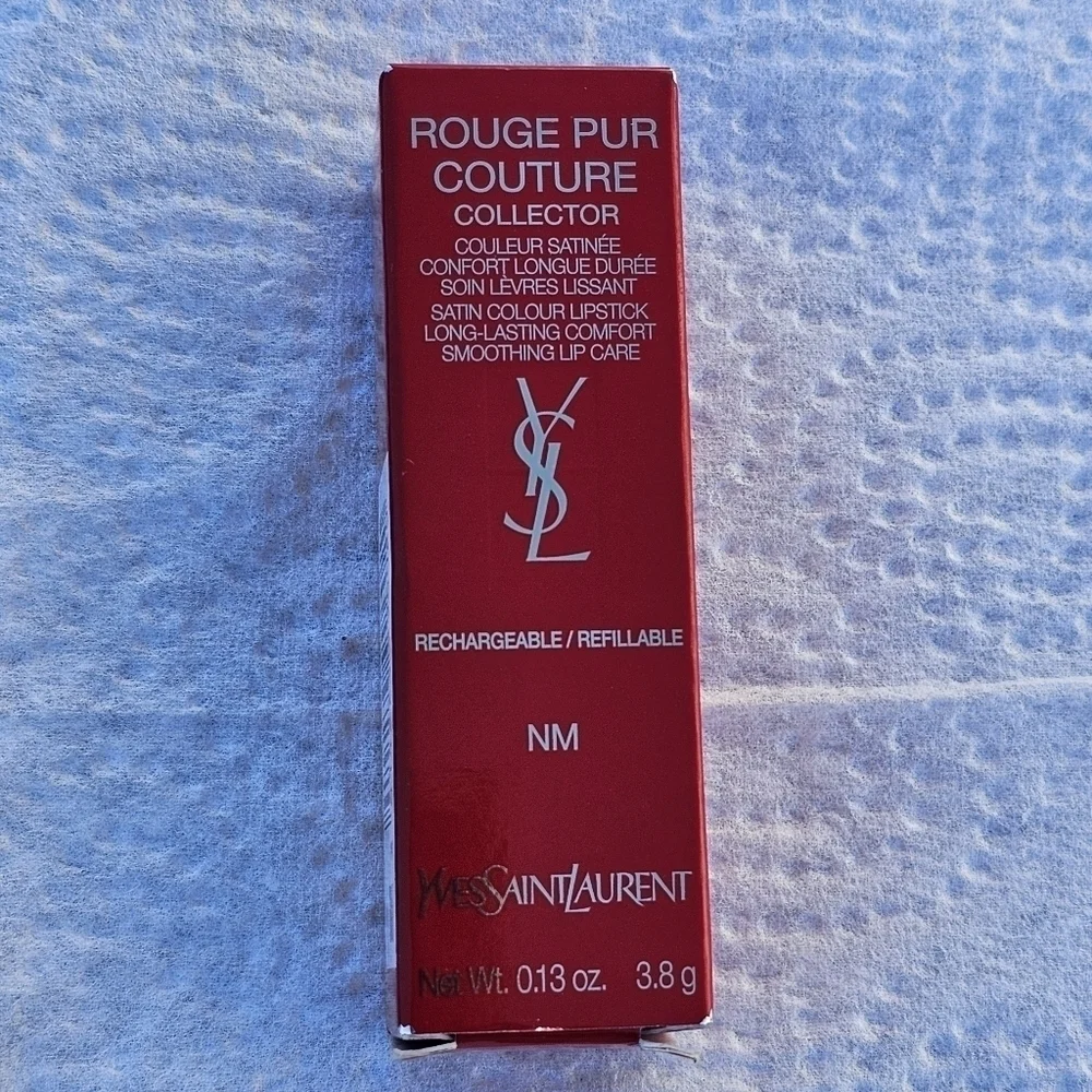 YSL ROUGE PUR COUTURE SATIN LIPSTICK .13OZ COLOR NM NU MUSE
